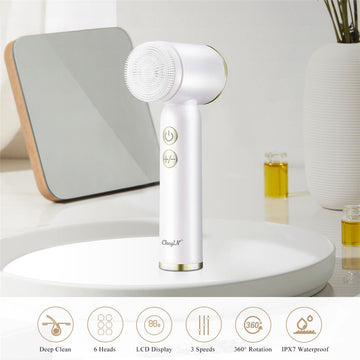6-in-1 Electric Facial Cleansing Brush